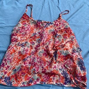 American Eagle Floral Tank Top